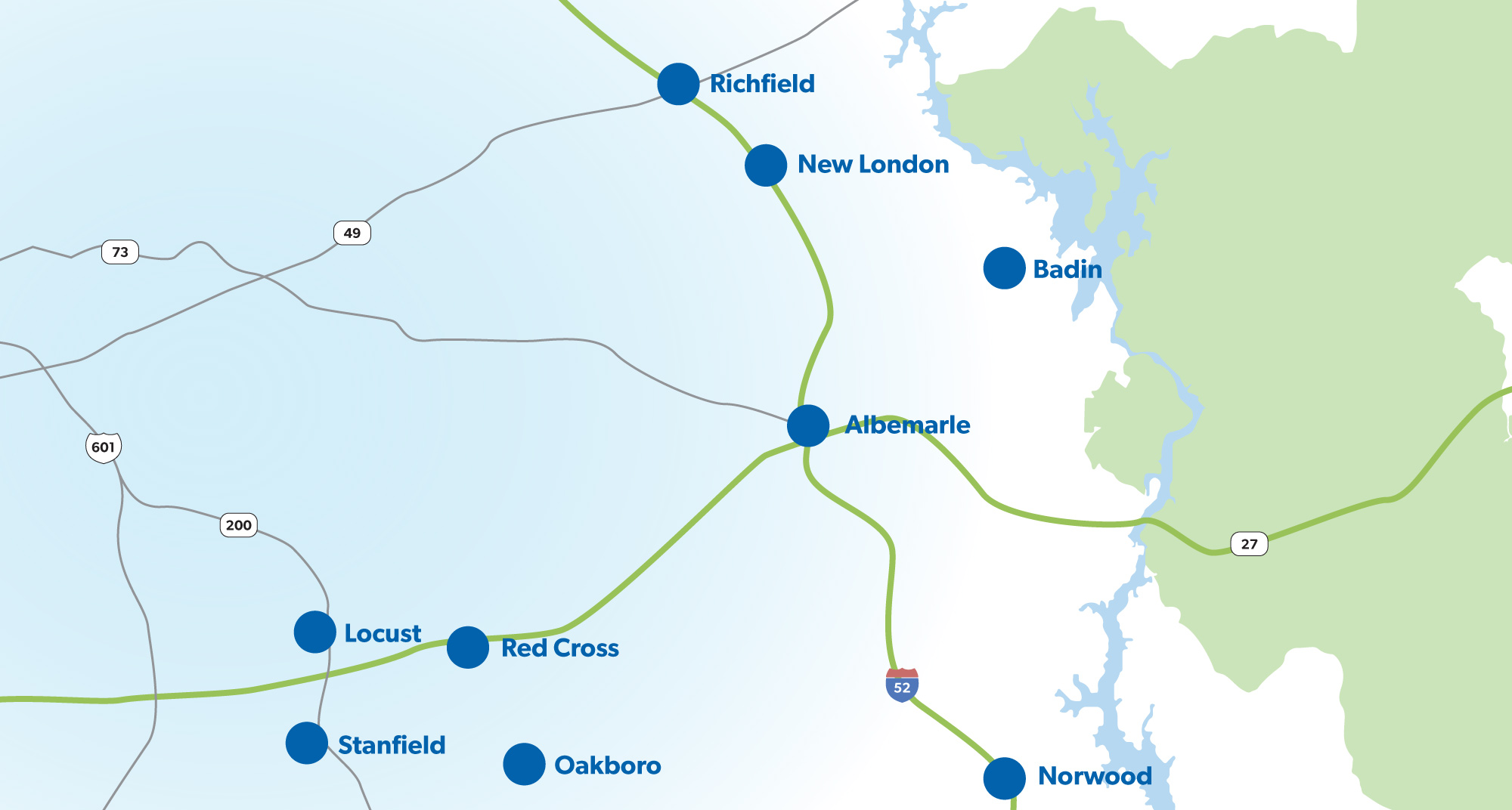 Stanly County Municipalities